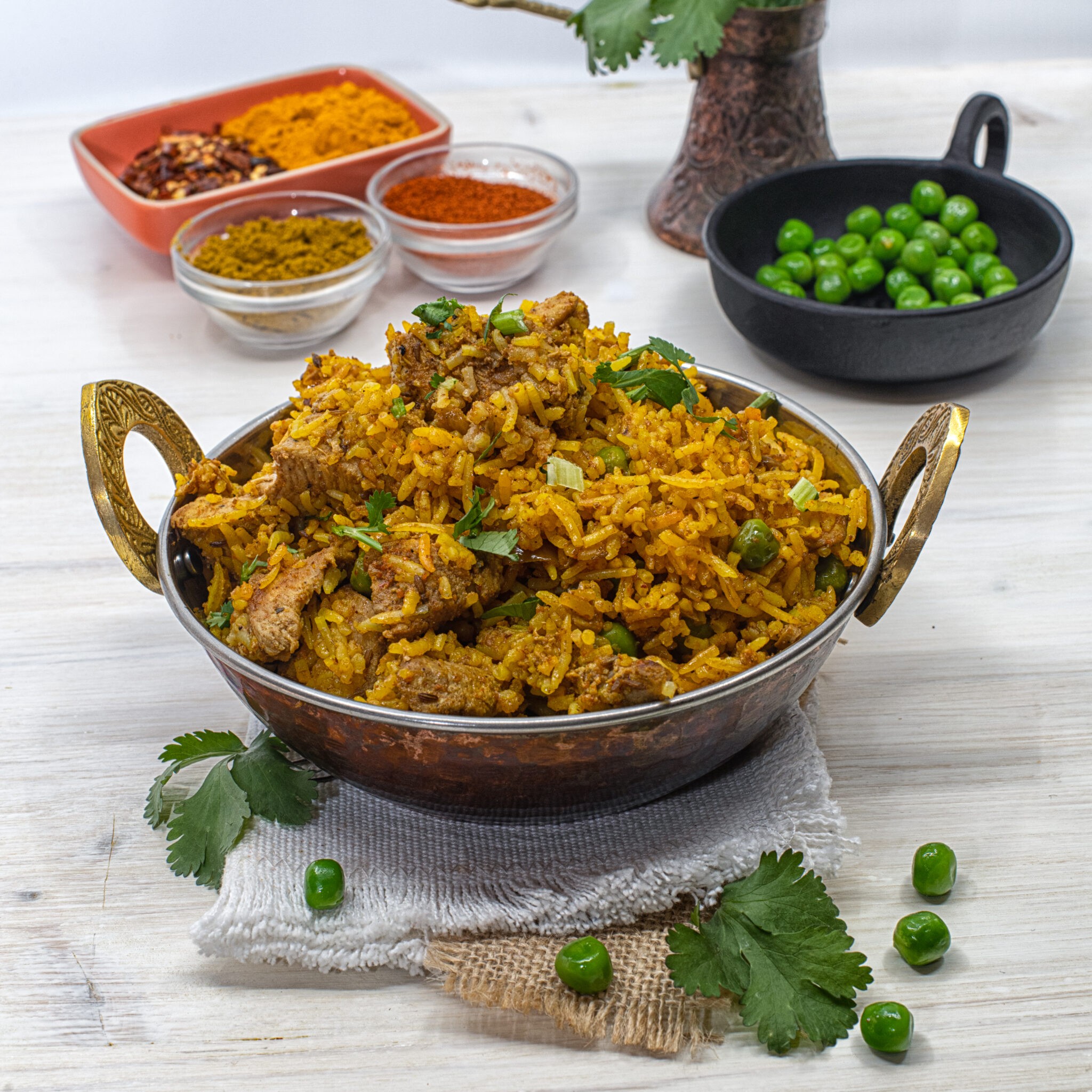 Chicken Biryani (Spicy Chicken Rice) Delhi House